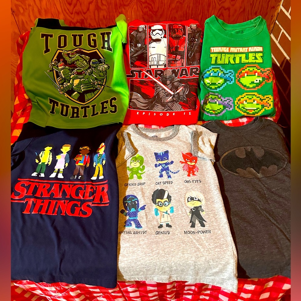 Character shirts